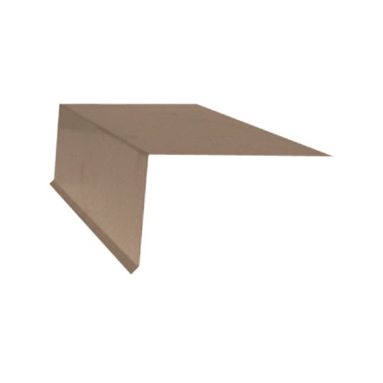 26 Gauge x 4" x 2" Low Rise Drip Edge