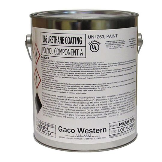 GacoFlex U66 Polyurethane Pedestrian Deck Coating Part A - 1 Gallon