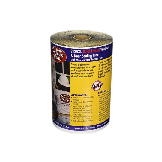 9" x 75' BT25XL™ Window & Door Sealing Tape