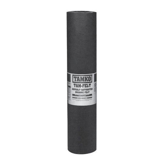 TAM-FELT Asphalt Saturated Organic Felt - 4.08 SQ. Roll