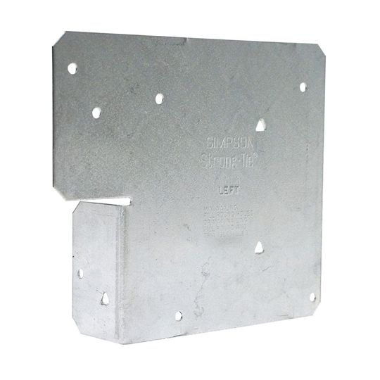 18 Gauge 6x AC6Z Two-Piece Adjustable Left Post Cap with ZMAX® Coating