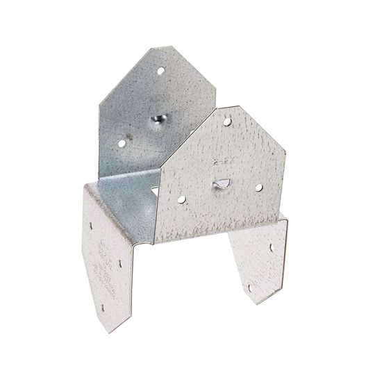 18 Gauge BCS2-2/4Z Double Post Cap/Base with ZMAX® Coating