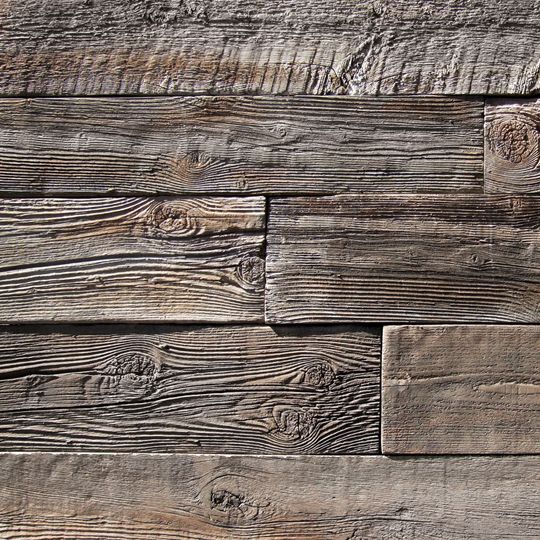 6" x 3' Barn WoodStone Flat - Sold Individually