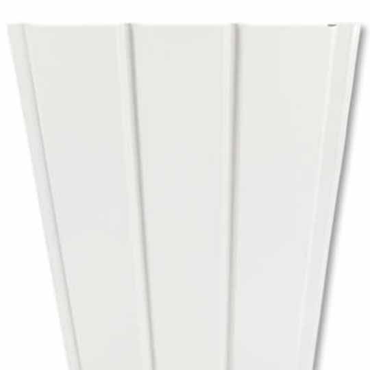 Economy Triple 4" Solid U-Groove Aluminum Soffit