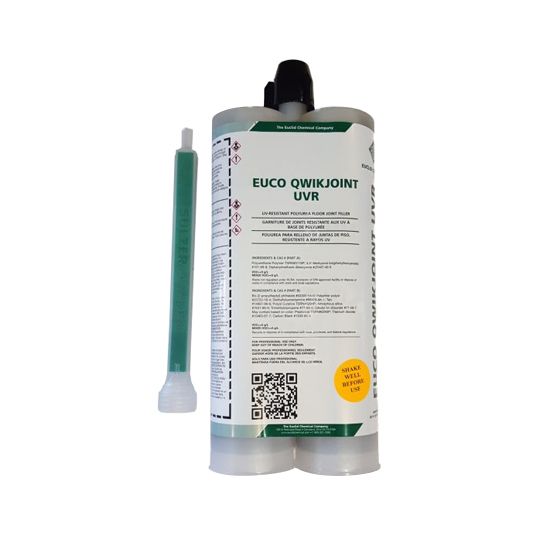 Euco QWIKjoint UVR UV-Resistant Polyurea Floor Joint Filler - 22 Oz. Side-by-Side Cartridge