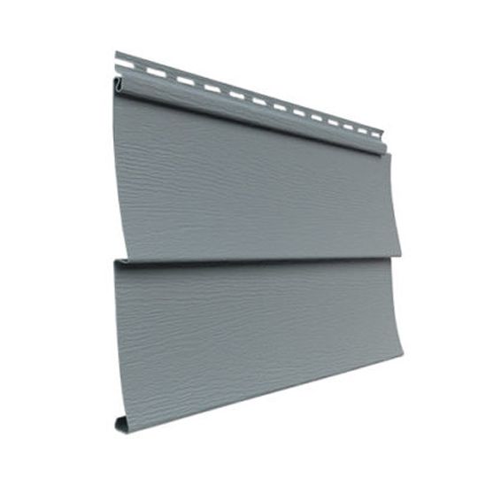 American Herald® Double 4" Traditional Vinyl Siding - Woodgrain Finish