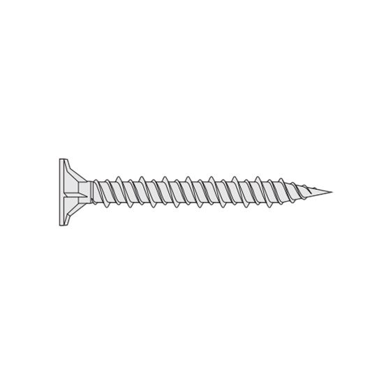 #8 x 1-5/8" Cement Board High-Low Screw for Versetta Stone - 5 Lb. Box