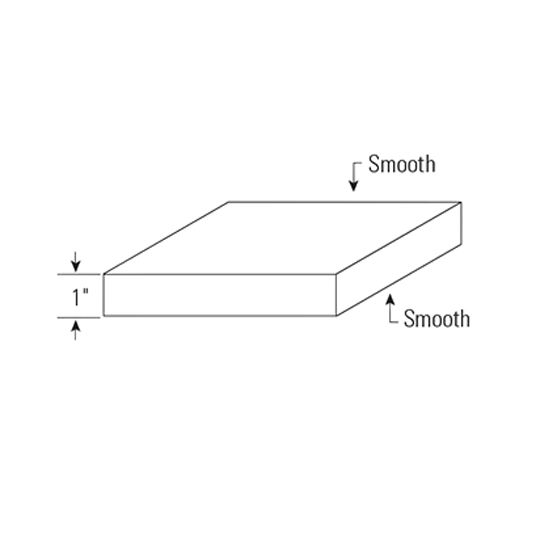 1/2" x 4' x 8' DesignReady™ PVC Trim Sheet - Smooth