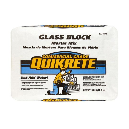 Glass Block Mortar - 50 Lb. Bag