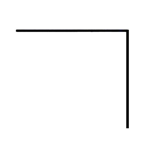 26 Gauge x 2 x 3 Edge Metal - 5/12 Pitch