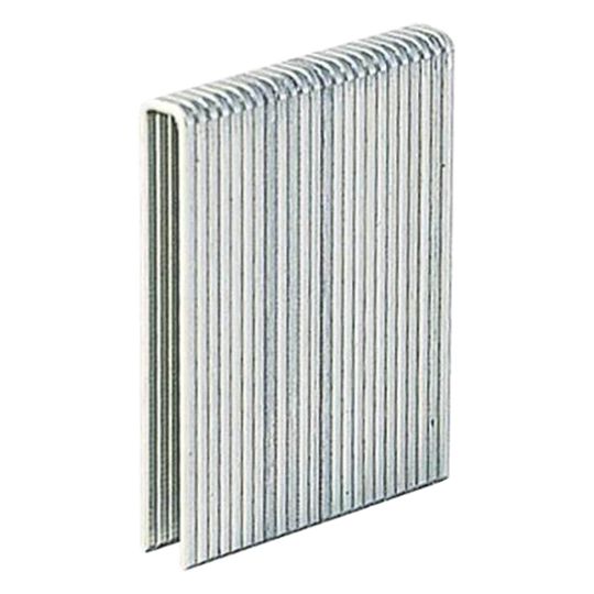 18 Gauge 5/8" Leg x 1/4" Crown Electro-Galvanized "L"-Style Narrow Crown Staples - Box of 5,000