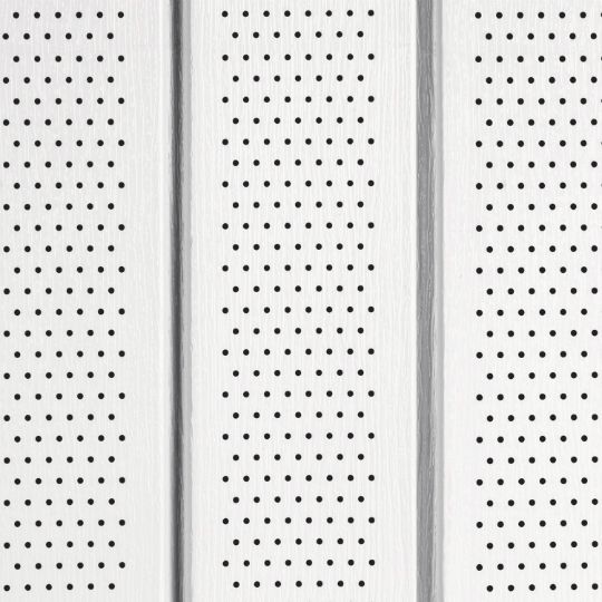 Universal Double 5" Fully Vented Soffit - Woodgrain Finish