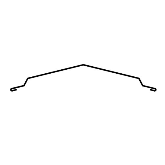 29 Gauge R2 Vented Ridge Flashing