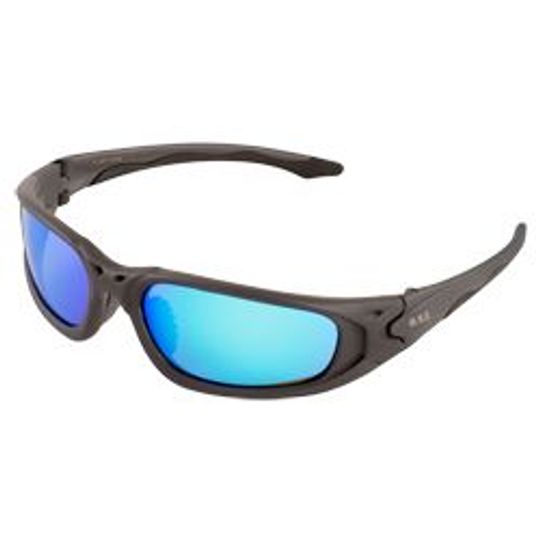 Model 18017 Exile Mirror Safety Glasses Gray Blue