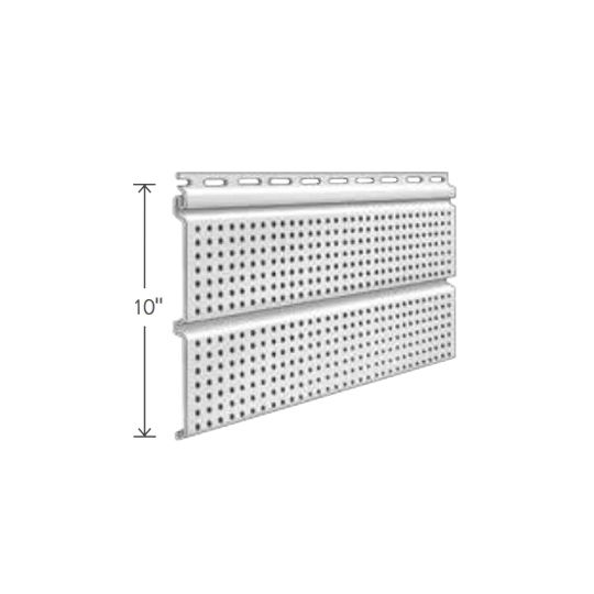 Double 5" Fully Vented Soffit