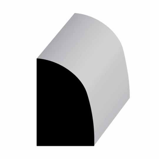 1/2" x 3/4" Primed Finger-Jointed Shoe Moulding