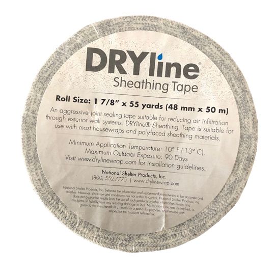 1-7/8" x 165' DRYline® Sheathing Tape