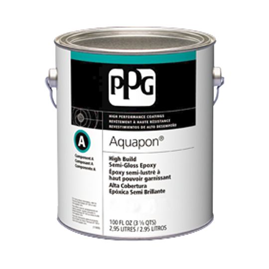 (97-131) AQUAPON® High Build Semi-Gloss Polyamide-Epoxy Coating with Light Grey Base - 1 Gallon Can