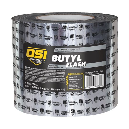 6" x 75' Butyl Flash Window Flashing Tape