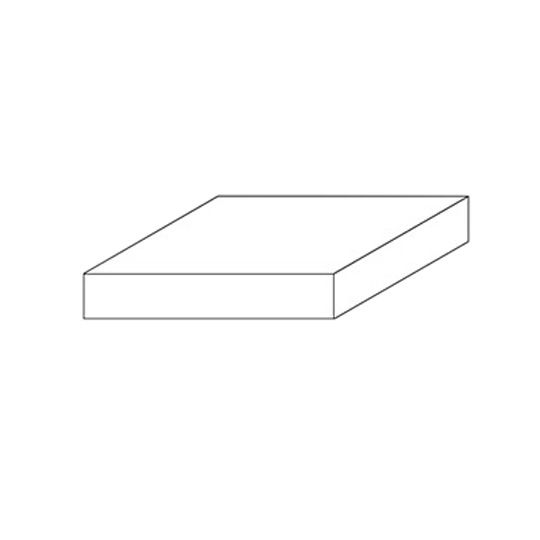 5/8" x 4' x 10' DesignReady™ PVC Trim Sheet - Smooth