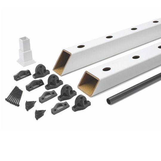 Select® Stair Rail Kit with Round Aluminum Balusters