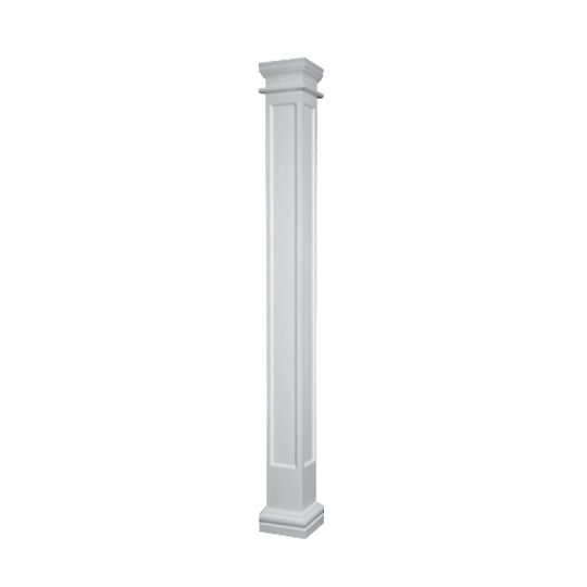 8" x 9' Square Recessed PermaCast® Column