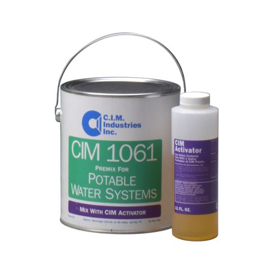 CIM 1061 Potable Water Grade Premix with Activator - 1 Gallon Kit