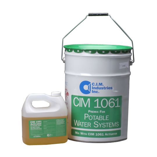 CIM 1061 Potable Water Grade Premix with Activator - 5 Gallon Kit