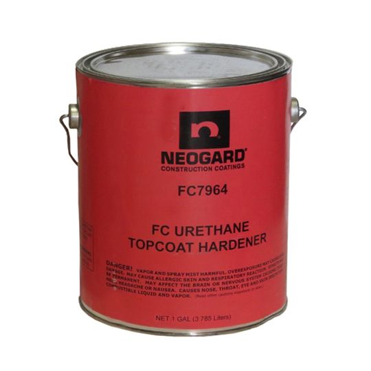 2K Fast-Cure Aliphatic Urethane Topcoat Curing Agent (Part-B Only) - 1 Gallon Can