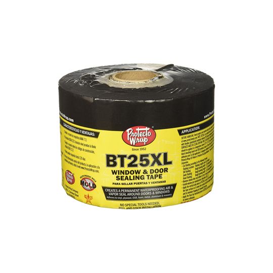 12" x 75' BT25XL™ Window & Door Sealing Tape with 4" SER