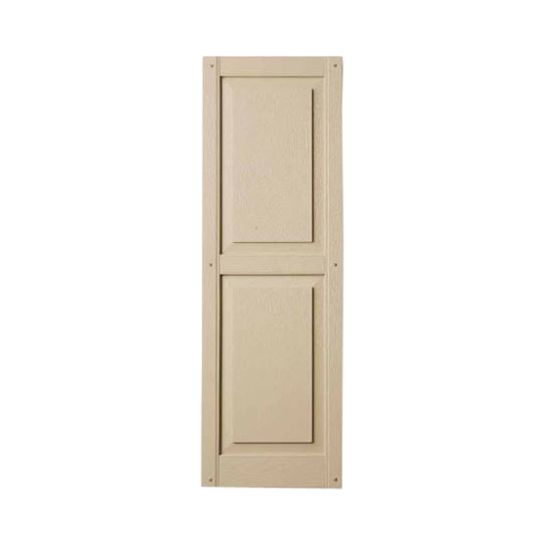 Raised Panel Style Shutters