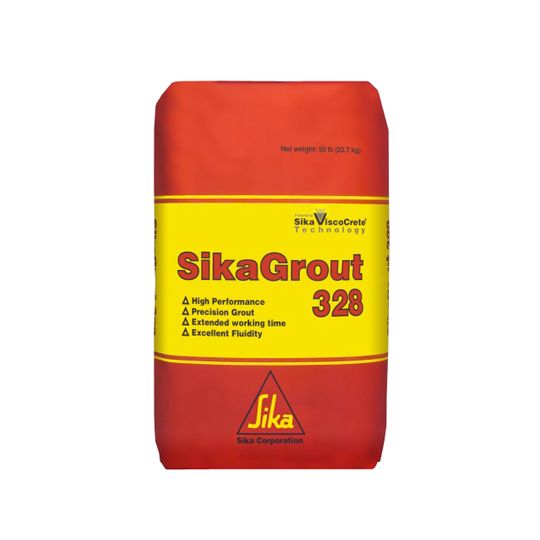 SikaGrout® 328 Non-Shrink Grout featuring Extended Working Time - 50 Lb. Multi-Wall Bag