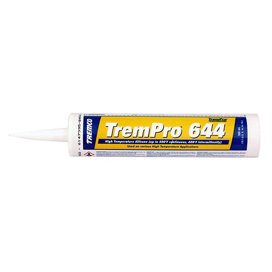TremPro® 644 High Temperature Silicone Sealant - 10 Oz. Tube