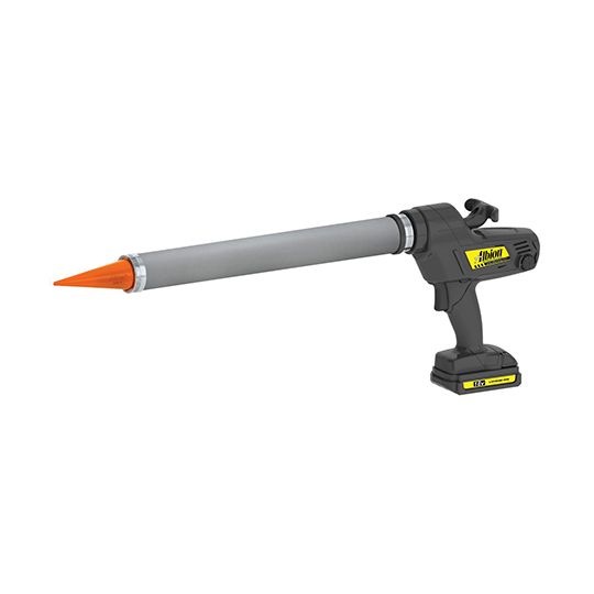 30 Oz. Cordless Bulk Gun with Teflon® Barrel and Orange Cone Nozzles - 18 Volt