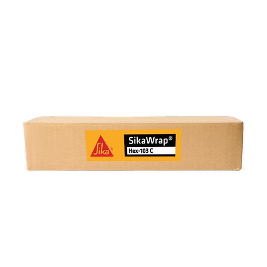 25" x 550' SikaWrap® Hex-103C Carbon Fiber Fabric