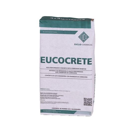 Eucocrete High-Performance Concrete with Corrosion Inhibitor - 50 Lb. Bag