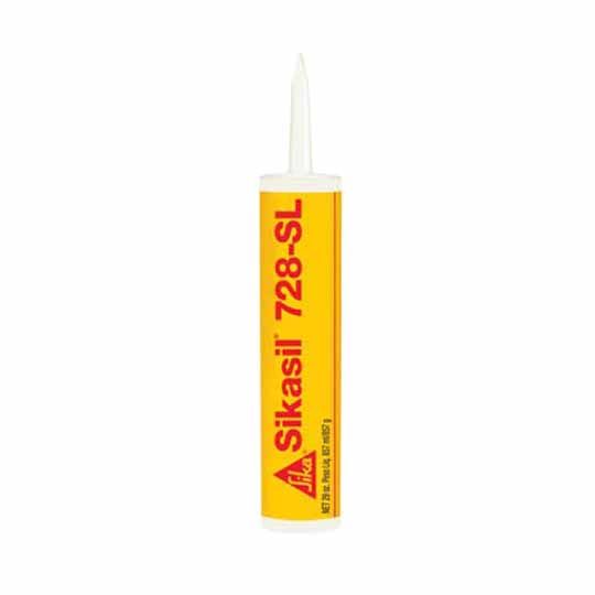 Sikasil®-728 NS Non-Sag Low-Modulus Neutral Cure Silicone Sealant - 29 Oz. Tube