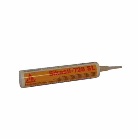 Sikasil®-728 SL Self-Leveling Low-Modulus Neutral Cure Silicone Sealant - 30 Oz. Tube