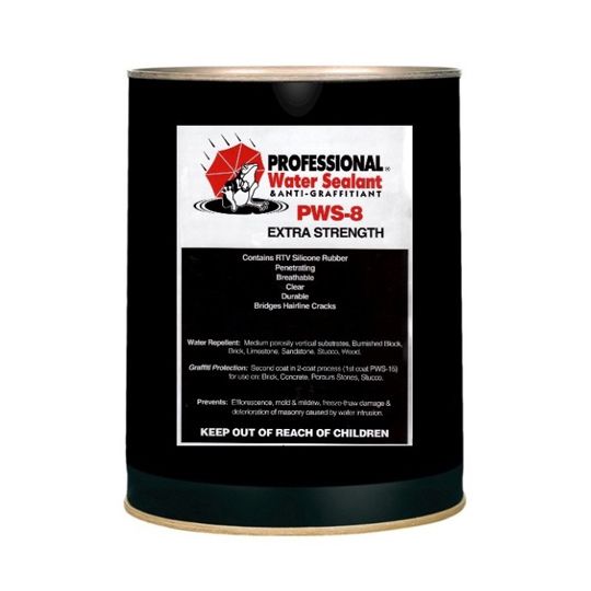 Professional® Water Sealant & Anti-Graffitiant PWS-8 Extra VOC <100 - 5 Gallon Pail