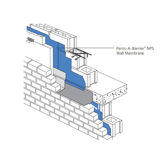9" x 109' Perm-A-Barrier® NPS Detail Membrane