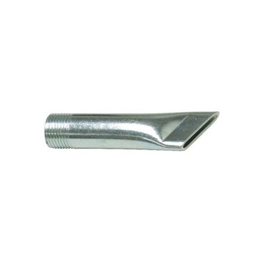Bevel End Metal Nozzle with 1/8" x 7/8" Bead