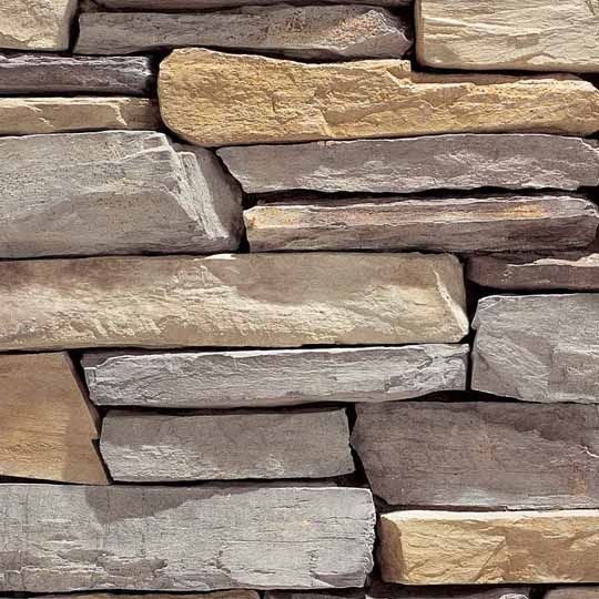 Rustic Ledge® Flat Stone - 110 Sq. Ft. Box
