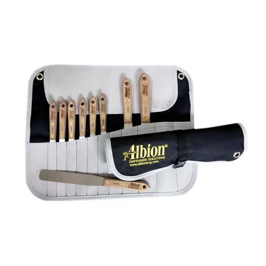 9-Piece Classic Series Spatula Set with Nylon Tool Wrap