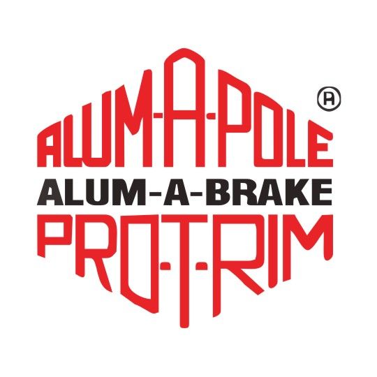 14" Alum-A-Pole End Rail
