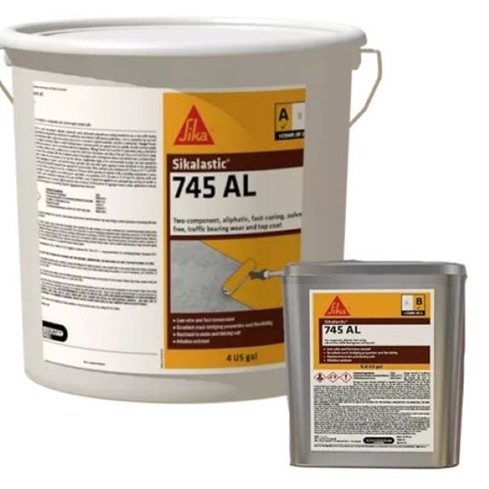 Sikalastic® 745 AL Aliphatic Facade Top Coat - 17.6 Gallon Kit