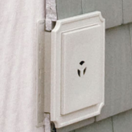 Scalloped Original Mounting Block for Insulated Siding