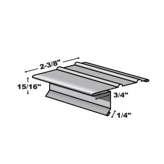 F4-1/2 Standard Painted Aluminum Drip Edge