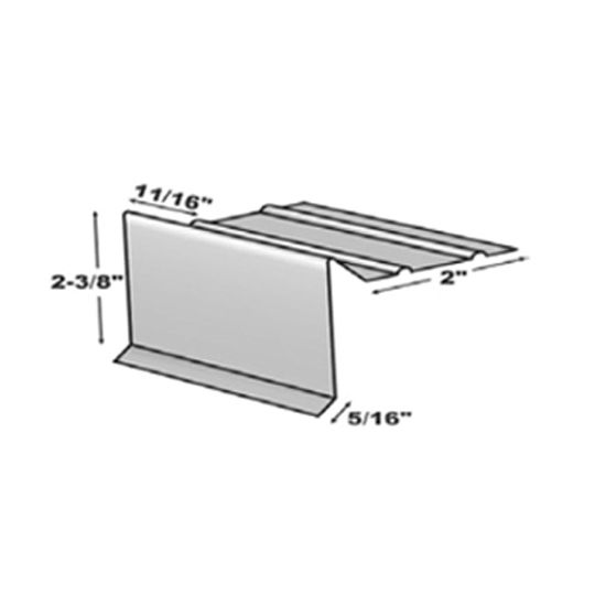 H5-1/2 Standard Painted Aluminum Slag Stop