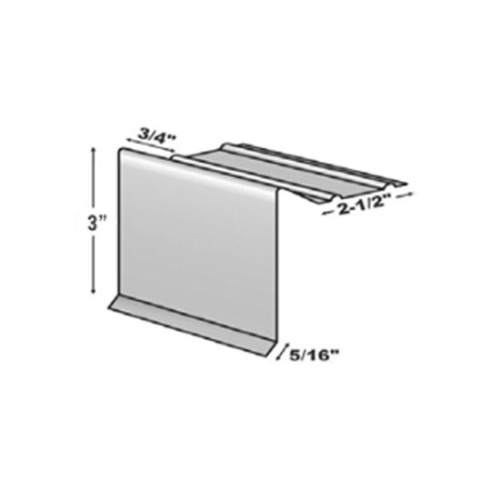 H6F Standard Painted Aluminum Slag Stop