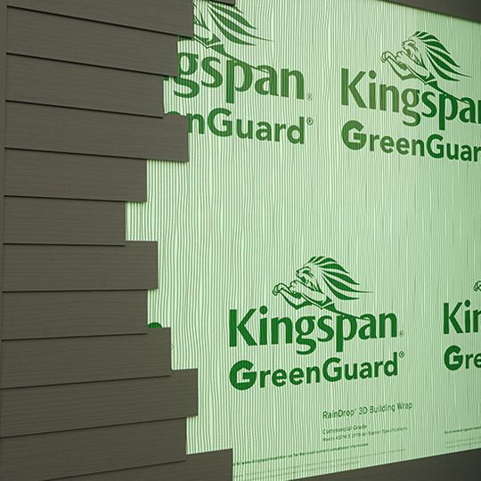 3' x 125' GreenGuard® RainDrop® 3D Building Wrap